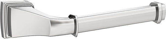 Amerock BH3603126 | Chrome Single Post Toilet Paper Holder | 7-7/8 in. (200 mm) Length Toilet Tissue Holder | Revitalize | Bath Tissue Holder | Bathroom Hardware | Bath Accessories