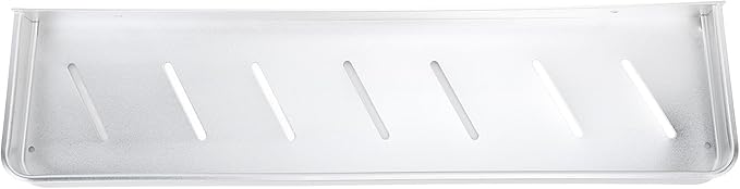 Tbest Wall Mounted Bathroom Storage Rack, Space Aluminum Shelf for Bathroom with Hooks, Drill Mounted Toilet Storage Shelf (50cm)