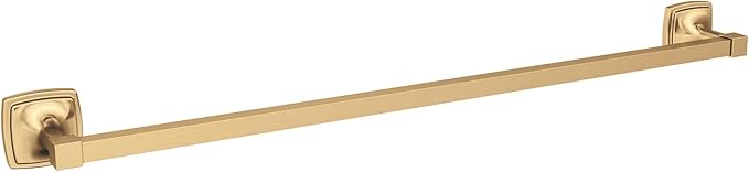 Amerock BH36094CZ | Champagne Bronze Towel Bar | 24 in (610 mm) Towel Rack | Stature | Bathroom Towel Holder | Bathroom Hardware | Bath Accessories