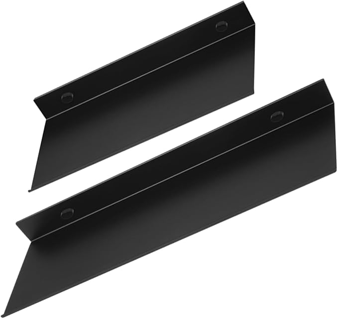 2pcs Metal Floating Shelf for Bathroom and Kitchen Storage Wall Mounted Organizer for Toiletries and Decor Easy Installation Versatile Use Any Room