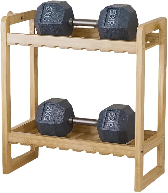Bamboo Over The Storage Shelf 2-Tier Home Storage Rack for Small Bathroom (Double Storage Rack)