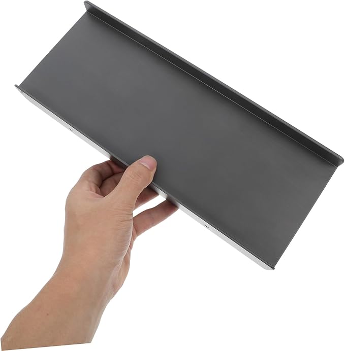 PRETYZOOM Bathroom Shelf Lip Space-Saving Wall Storage for Makeup and Grooming Essentials Modern Design for Bedroom Living Room and Kitchen Use