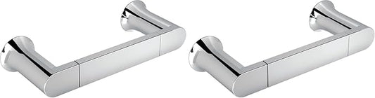 Moen Genta LX Modern Single Kitchen or Bathroom Towel Bar, 6.8-Inch, Chrome, BH3886CH (Pack of 2)