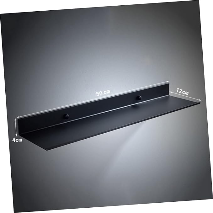 SOLUSTRE Bathroom Shelf Wall Mount Floating Shelves Rustproof Storage Rack Space-Saving Decor