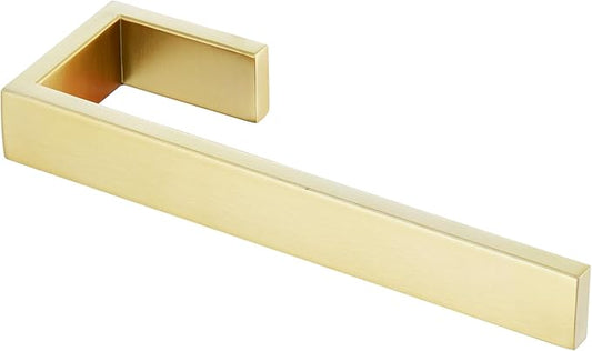 KOKOSIRI Hand Towel Bar Bath Towel Holders Wall Mount Kitchen Towels Shelves Bathroom Accessory Brushed Gold Stainless Steel, B3009BG