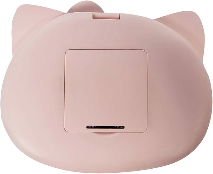 Impressions Vanity Hello Kitty Kawaii Compact Mirror with Touch Sensor Switch for Adjustable Brightness, Lighted Makeup Mirror with LED Lights and 2X Magnifying Mirror (Matte Pink)