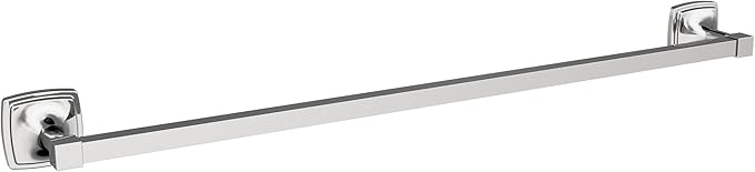 Amerock BH3609426 | Chrome Towel Bar | 24 in (610 mm) Towel Rack | Stature | Bathroom Towel Holder | Bathroom Hardware | Bath Accessories