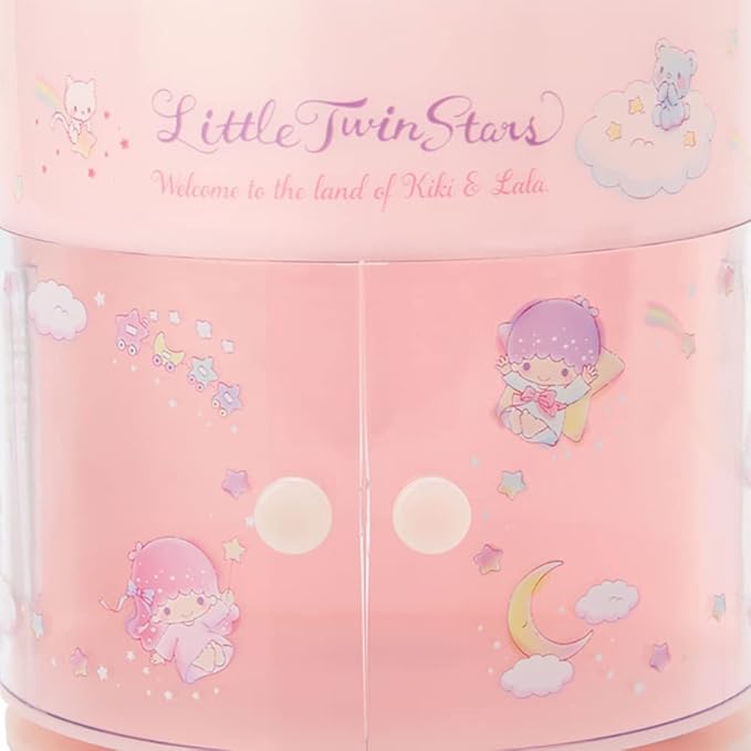 Sanrio Little Twin Stars 505447 Rotating Cosmetic Rack