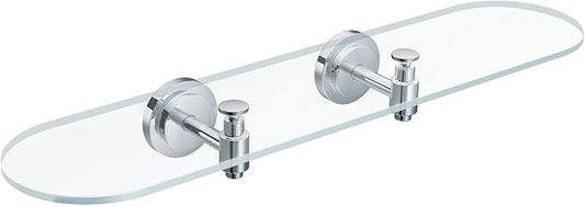 Moen DN0790CH Iso Inspirations Vanity Glass Shelf, Chrome