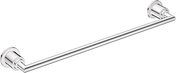 Moen YB0818CH Arris 18-Inch Modern Single -Towel Bar, Chrome