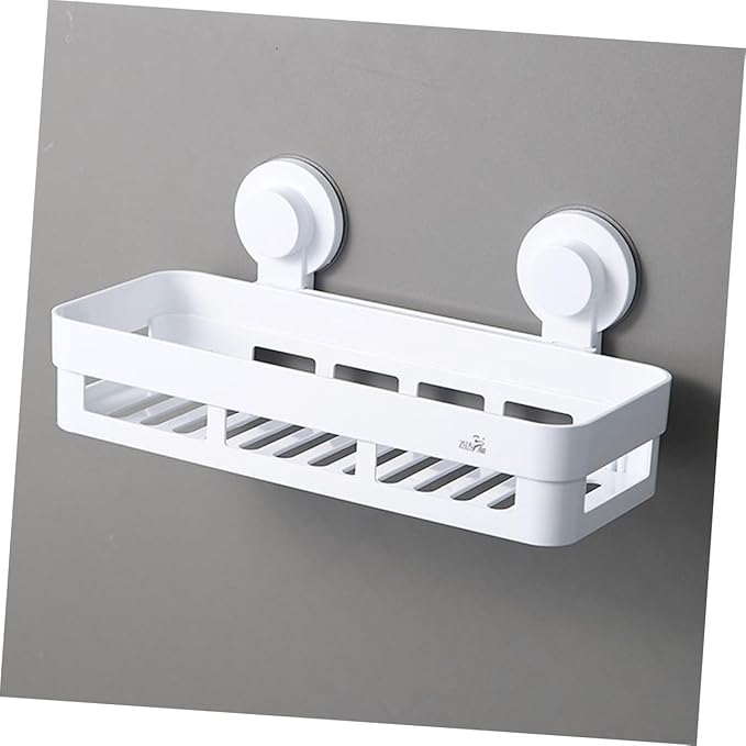 ABOOFAN Hanging Shelves Floating Shelf Bathroom Wall Decor Space-Saving Storage Non-Punch Design