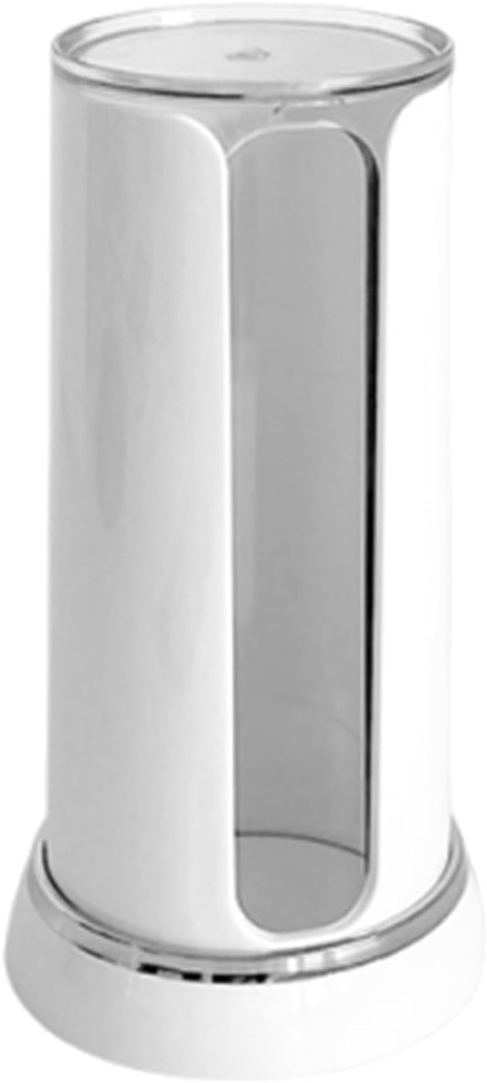 Cosmetic Pad Storage Box Remover Dispenser Cosmetic Pad Dispenser Storage Holder for Birthday, White