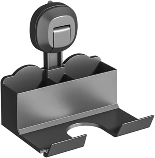 Removable Plastic Bathroom Shelves Suction Cup Bathroom Shelves Wall-Mounted Bathroom Shelves No Punching Bathroom Shelves Large Capacity