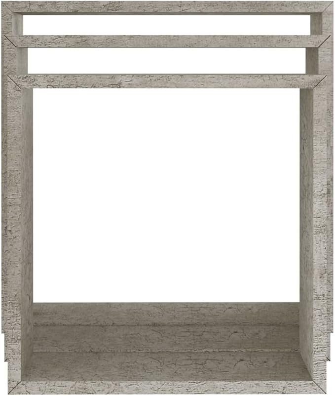Wall Cube Shelves Set of 3 Concrete Gray Modern Floating Shelves Storage Display Organizer for Living Room Bedroom Office Decor