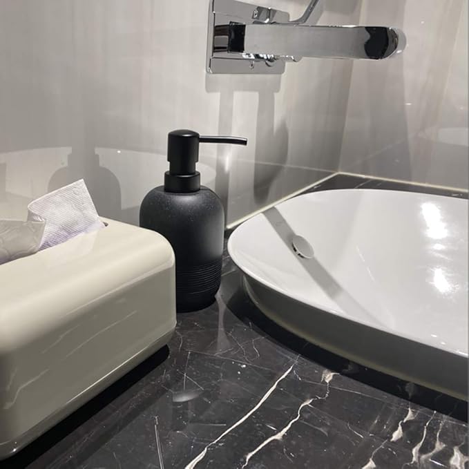 GalDal Soap Dispenser Black,Hand Soap Lotion Dispenser for Bathroom Countertop,Soap Dispenser for Kitchen.