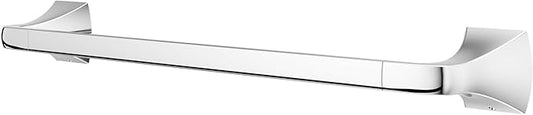 Pfister Bruxie Bath Towel Bar for Bathroom, 18-Inch, Wall-Mounted, Screw-in, Polished Chrome Finish, BTBBIE1C