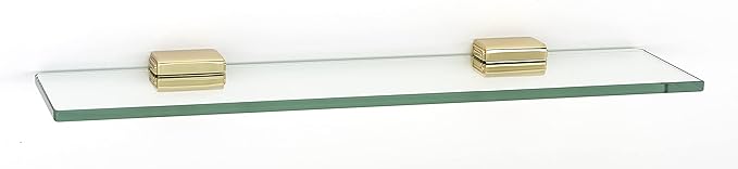 Alno 18" x 4.5" Bathroom Shelf Finish: Polished Brass