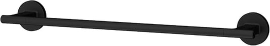 Pfister Capistrano Bath Towel Bar for Bathroom, 18-Inch, Wall-Mounted, Screw-in, Matte Black Finish, BTBCSO1B