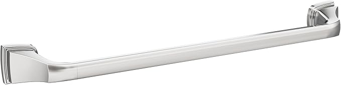 Amerock BH3603326 | Chrome Towel Bar | 18 in (457 mm) Towel Rack | Revitalize | Bathroom Towel Holder | Bathroom Hardware | Bath Accessories