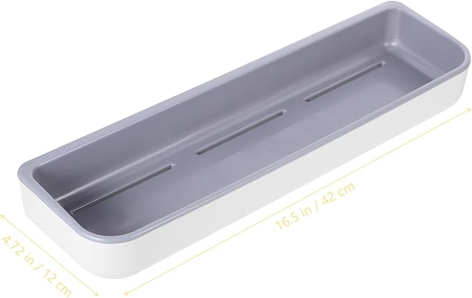 ULTECHNOVO Bathroom Storage Shelf Wall Mounted Over Toilet Shelf for Easy Organization Multi Use Bathroom Rack No Trace Adhesive