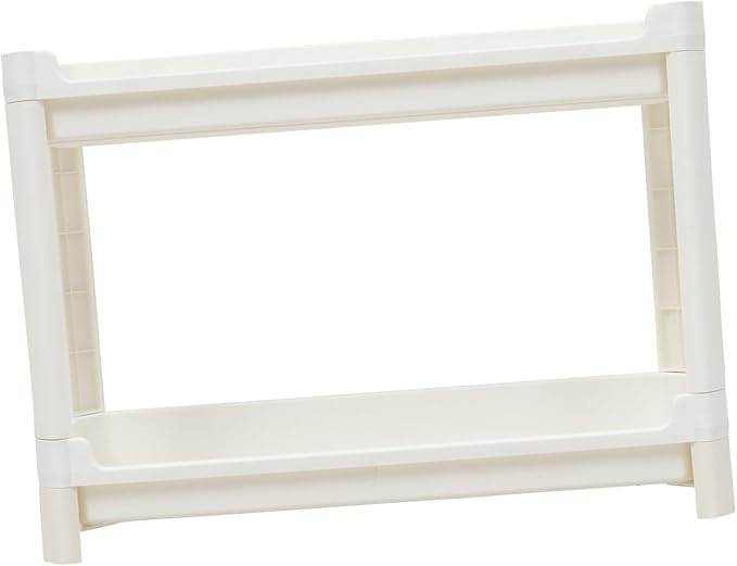 GLEAVI Bathroom Storage Cabinet Multilayer Plastic Rack Corner Rack Organizing Bins for Living Room Decor