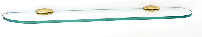 24" x 4.32" Bathroom Shelf Finish: Polished Brass