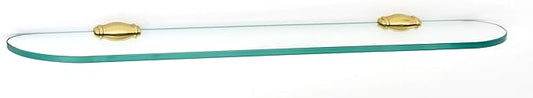 24" x 4.32" Bathroom Shelf Finish: Polished Brass