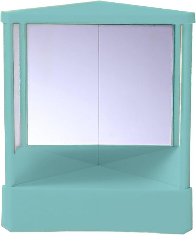Non-Reversing Mirror with Real Image Reflection - Beveled Standing Cosmetic Inverted Mirror for Makeup, Hair Styling, Grooming, Facial Correction