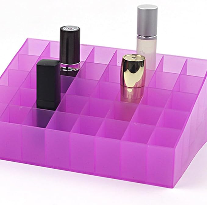 Cabilock Makeup Organizer and Storage Lipstick Storage Case 40 Slots Modern Makeup Pencils Holder Slots