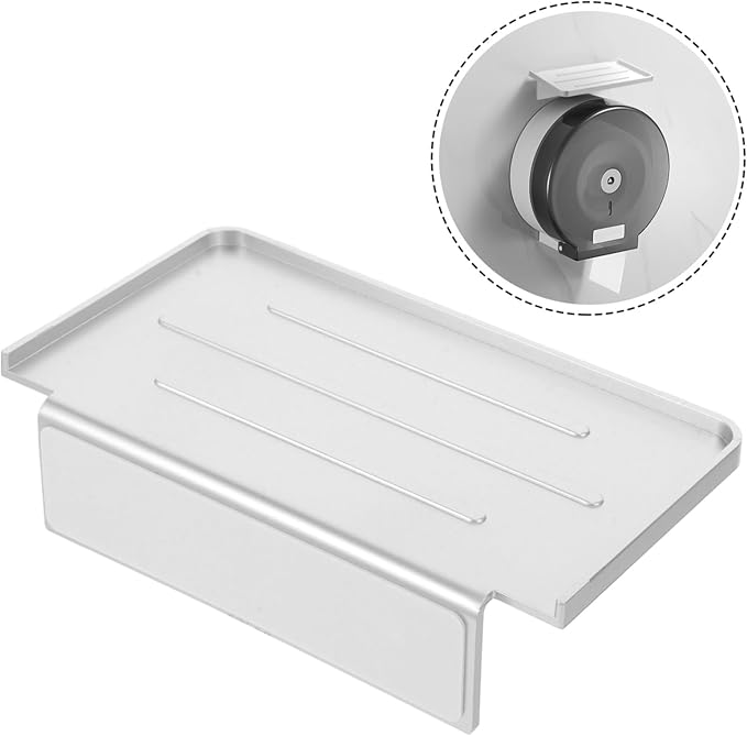 OSALADI 3pcs Bathroom Corner Shelves Storage -mounted Phone Holder for Toiletries Shelf for Bathroom Wall Mount