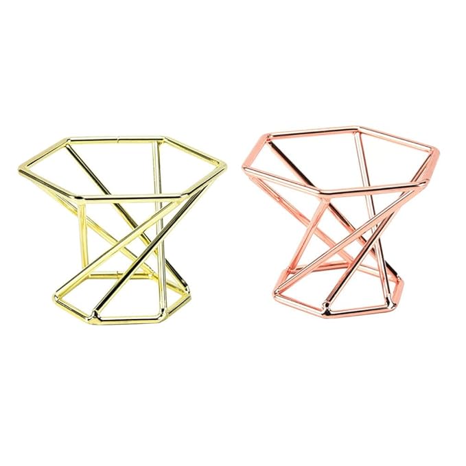 2PCS puff stand rack powder puff bracket powder puff stand beauty sponge holder Powder Puff Holder cosmetic sponge dryer metal Storage Makeup Tools