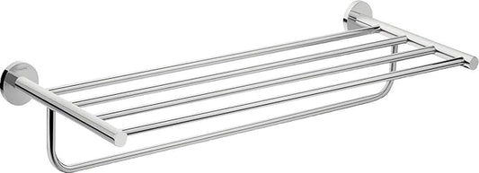 hansgrohe Towel_Rack with Towel_Bar 25-inch Modern Towel_Holder in Chrome, 41720000