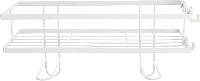 POPETPOP Toilet Storage Rack Space-Saving Shelf for Bathroom No Drilling Organizer Shelf