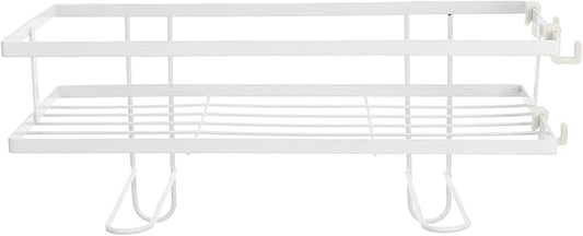 POPETPOP Toilet Storage Rack Space-Saving Shelf for Bathroom No Drilling Organizer Shelf