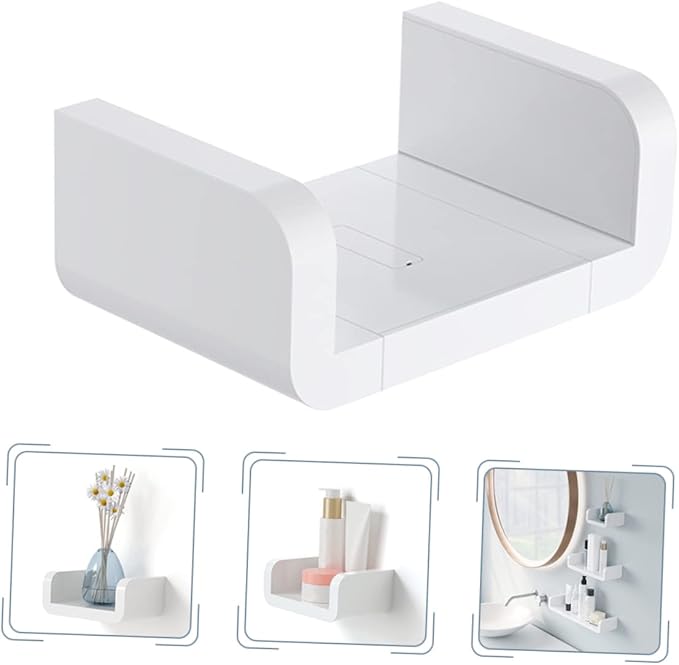 Holibanna Wall Storage Shelves Bathroom Door Organizer Toilet Storage Rack Small Bathroom