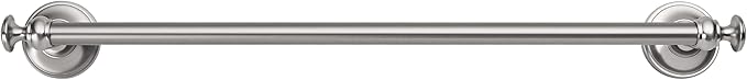 khtumeware 1 Pack Brushed Nickel Towel Bar 18 Inch Towel Rack for Bathroom Wall Mounted Thicken Steel Towel Rod Modern Home Decor