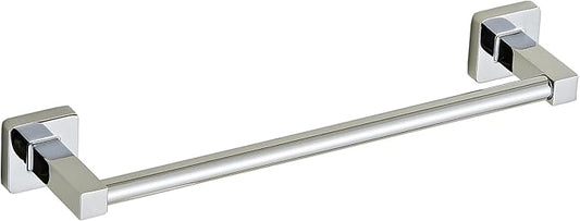 12 Inch Towel Racks for Bathroom Wall Mounted, Chrome Finish Stainless Rack with Towel Bar and Hand Towel Holder, Shower and Bath Towel Rack for Bathroom(Total Length 14-Inch)