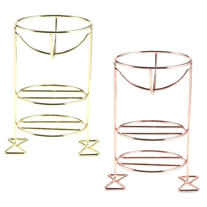 2Pcs Makeup Sponge Holder Makeup Sponge Drying Stand Puff Display Stand Cosmetic Sponge Organizer Puff Storage Rack Beauty Sponge Drying Stand for Vanity