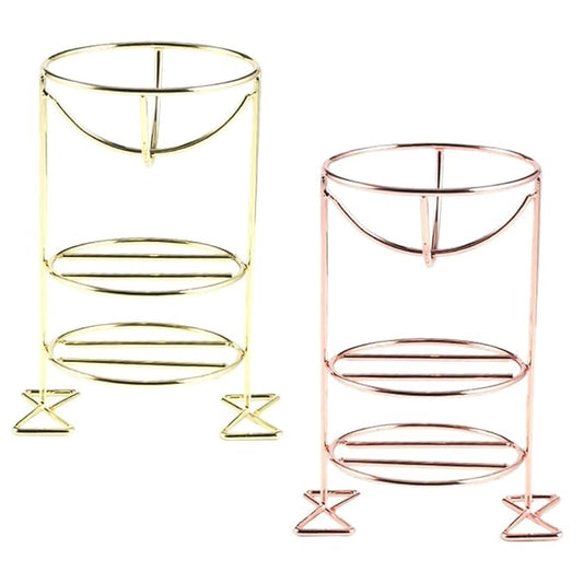 2Pcs Makeup Sponge Holder Makeup Sponge Drying Stand Puff Display Stand Cosmetic Sponge Organizer Puff Storage Rack Beauty Sponge Drying Stand for Vanity