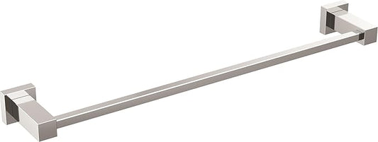 Delta Faucet Velum 18-Inch Single Towel Bar, Chrome Bathroom Towel Holder, Wall Mounted Towel Rack, Towel Hanger, Chrome IAO20818