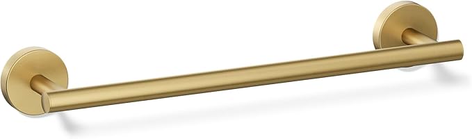 Kohler 27288-2MB Elate® 12" Towel bar, Vibrant Brushed Moderne Brass