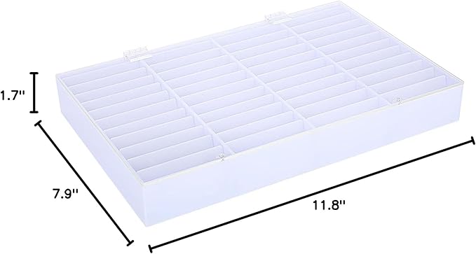Nail Acrylic Organizers,Nail Acrylic Organizers And Storage, Nail Display Box Empty Nail Tips Storage Box Clear Nail Art Decoration Container Fake Nail Display Case Fake Nail Storage