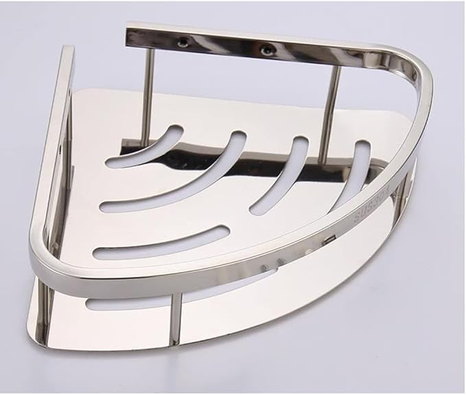 Stainless Steel Shelf Bathroom Toilet Corner Shelf Bathroom Bathroom Double Triangular Shelf