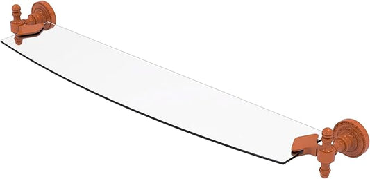 Allied Brass Retro Dot Collection Glass Shelf