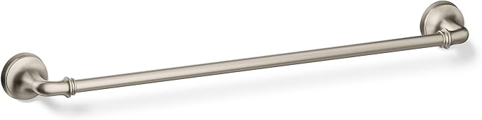 Kohler 27384-BN Bellera® 24" Towel bar, Vibrant Brushed Nickel
