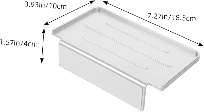 4pcs Bathroom Wall-Mounted Phone Holder No Drilling Required Space-Saving Storage Rack for Toiletries and Essentials Versatile Corner Shelf for Easy Organization