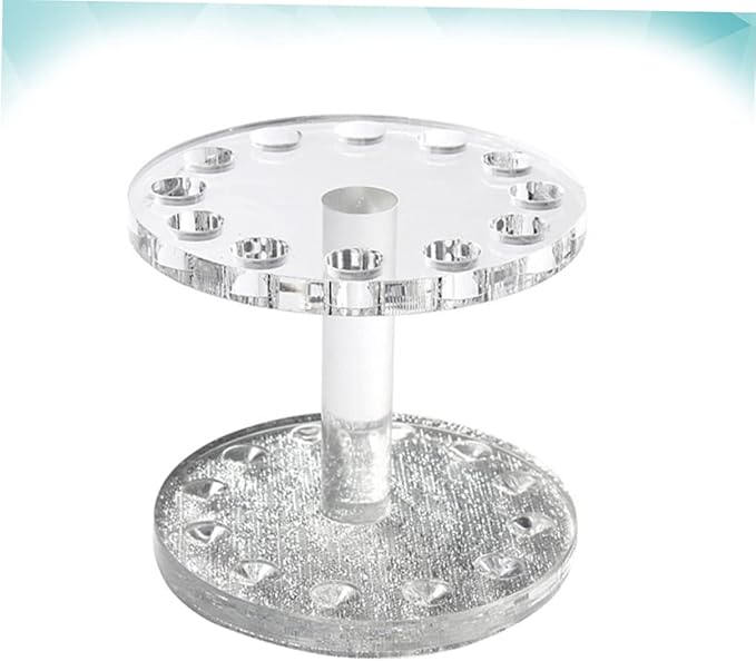Makeup Brush Holders for Vanity Para U??as Acrilicas Pen Display Stand 1pc Manicure Pen Holder Nail Brush Holder Organizer Eyebrow Pen Stand Nail Art Penholder Bracket Gel