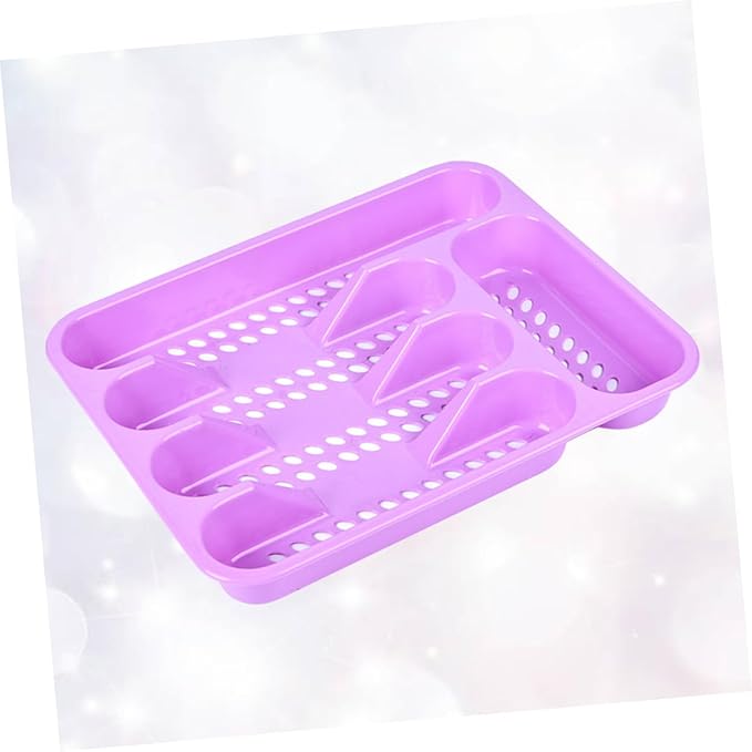 Glass Shelf for Bathroom ，Glass Aluminum，Tableware Drain Container Multifunctional Storage Rack Sorting Box for Home Random Color