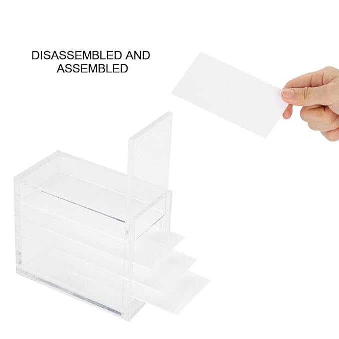 Plastic Eyelash Storage Box, 5 Layers Makeup Organizer Grafting Eyelashes Glue Pallet Holder