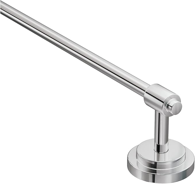 Moen DN0724CH Iso 24-Inch Single Towel Bar, Chrome